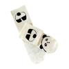 Breathable Embroidery Animal Pattern Socks Spring Autumn Cotton Calf Socks for Women Men Daily Wear Middle Tube Stockings