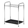 Fujiboeki Umbrella Stand, Holds 15 Umbrellas, 47.5cm Wide X 28.5cm Deep X 62cm High, Chrome, Assembly Required, Product Number: 95710