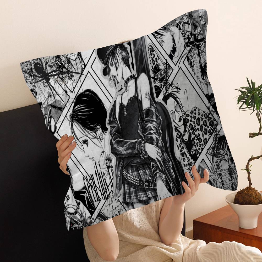 Nana Anime Cushion Cover Pillowcase Upholstery Sofa Throw Pillow Home Decor Pillowcas