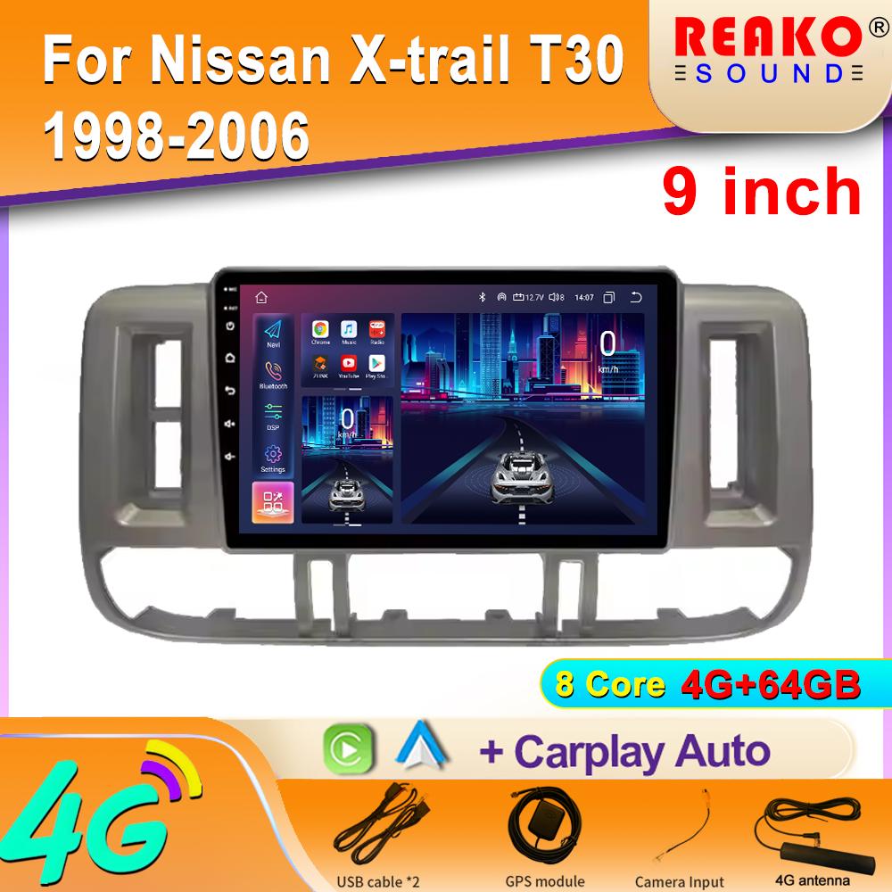 Android Car Radio For Nissan X-trail T30 1998-2006 Video Multimedia Bluetooth Player Navigation GPS Carplay Autoradio