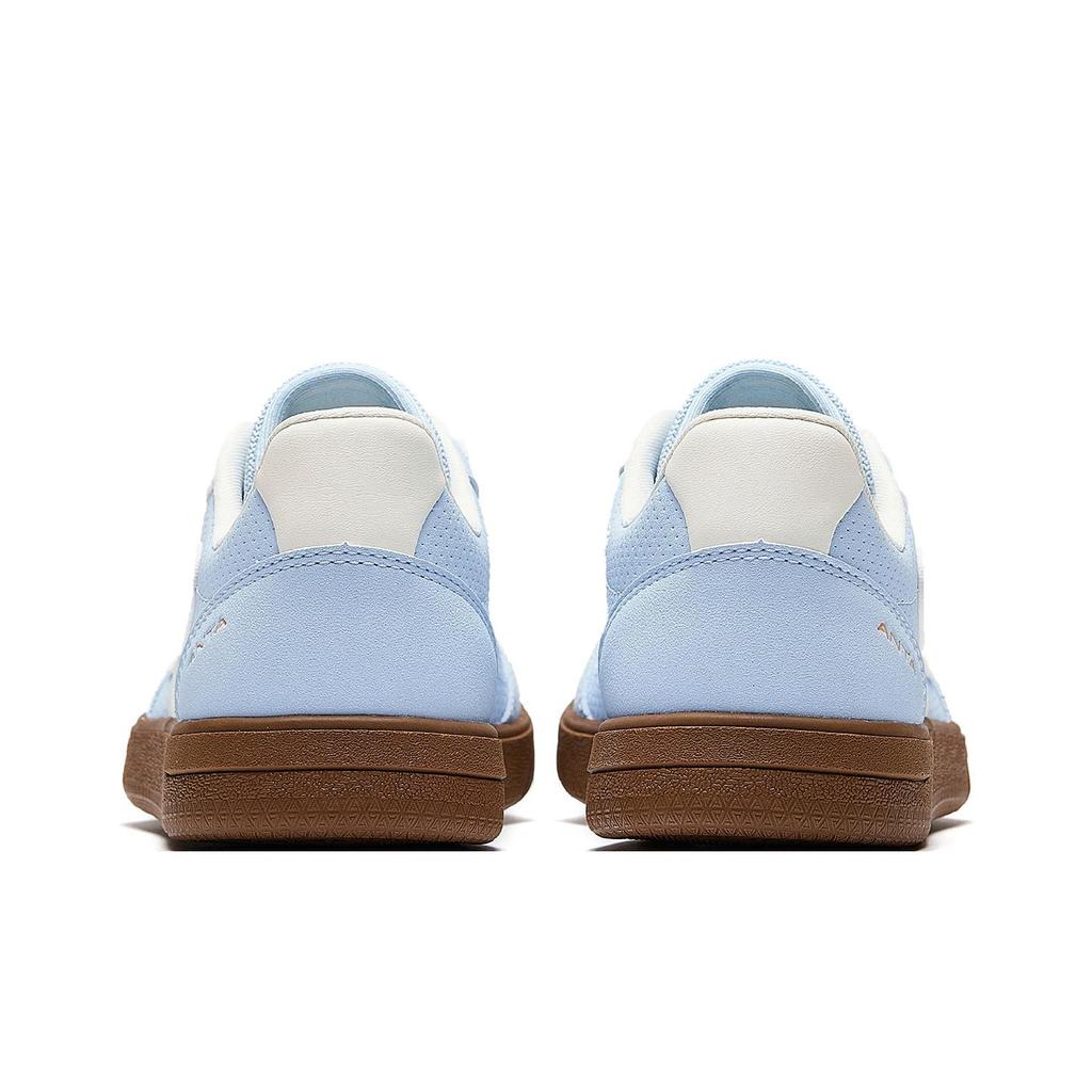 ANTA Classic Skate Shoes Light Blue White Gum Women 922618009-4