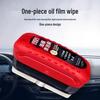 Red Strong Glass Oil Film Cleaning Wipe for Windshield, Windows, and Mirrors