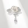 Chinese-style Xiangyun Brooch, High-end Women's Antique Tassel and Diamond-encrusted Brooch, Niche Design Sense Brooch