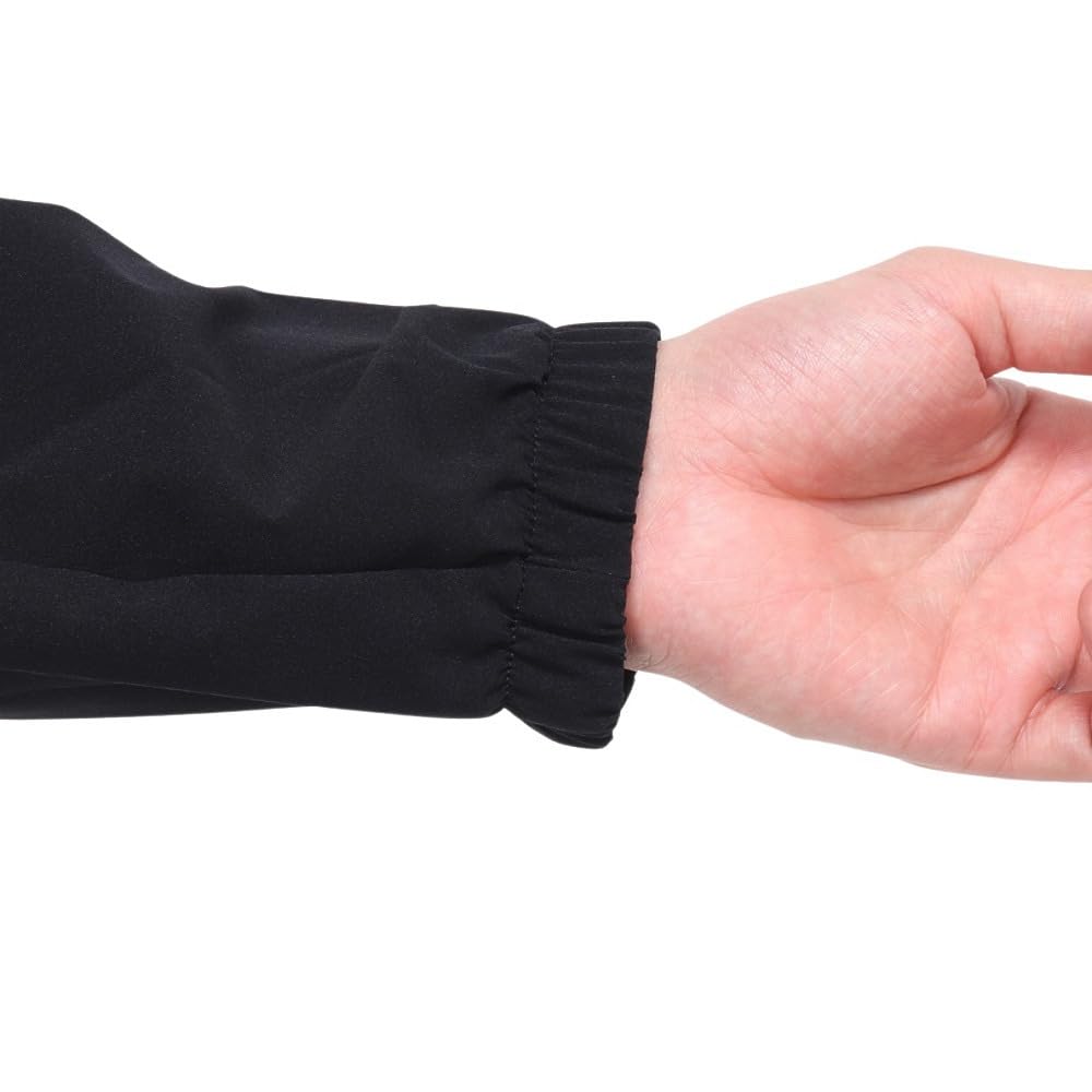 Mikina Cross Descente AIRY TRANSFER s kapucí Light Lip Hood, logem a celopropínacím zipem, kapucí vpředu, strečovou, voděodolnou, tvarově stálou, odolnou proti blednutí, dešti, černá, velikost L