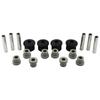 Rear Leaf Spring Shackle Bushing Sleeves Kit 620161 620160 624030 Compatible with EZGO RXV Gas and Electric Golf Carts 2008-up