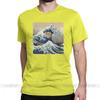 Fashion Cookie Monster T Shirt Harajuku Funny Japanese Cookie Clothes Great Wave Off Kanagawa T Shirt
