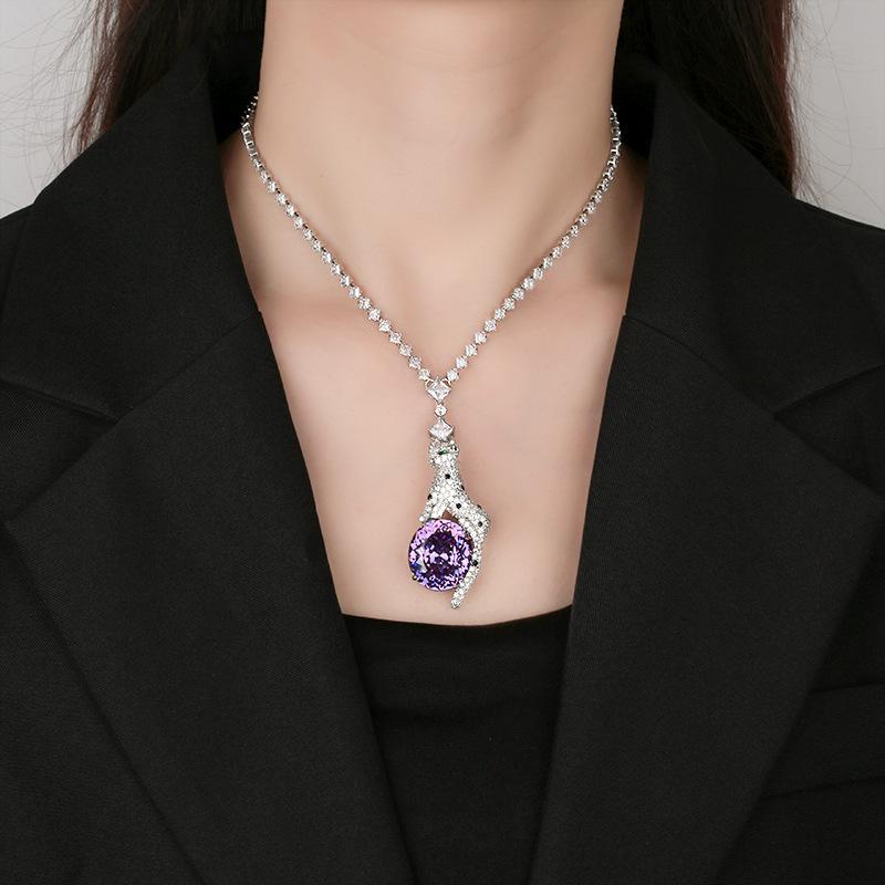 Autumn And Winter Jewelry Copper Bottom Platinum Plated Bubble Wild Chain Button Head Removable 45 + 5Cm