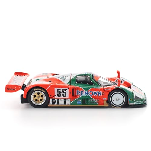 Genesis Company POP RACE 1/64 Scale Mazda 787B 1991 Le Mans 24 Hours Winner, Finished Model, PR640301