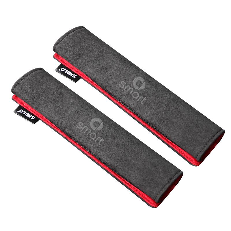 2 uds alta calidad cinturón de seguridad de coche protección hombrera cubierta para Smart 451 brabus Smart 453 fortwo forfour