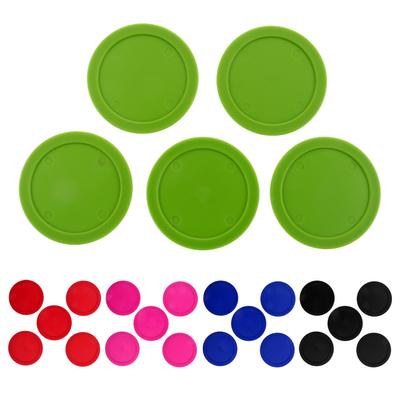 5Pieces 62mm Air Hockey Replacement Pucks Air Hockey Table Pucks Air Hockey Equipment for Full Size Air Hockey Tables