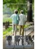 Smart Multi-Functional Telescopic Cane with Radio, Non-Slip Grip, LED Light, and Four-Legged Aluminum Alloy Base for Seniors.