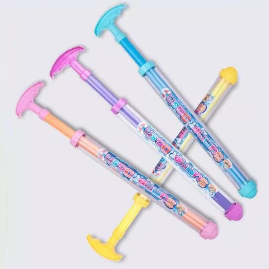 Water Shooter Toy for Kids Sparklers Effect High Pressure Beach Water Squirter Beach Pool Party Toy Pulling Tube Design