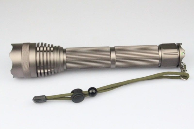 CREE L2 LED Diving Torch Flashlight YM-A1-L2 Silver