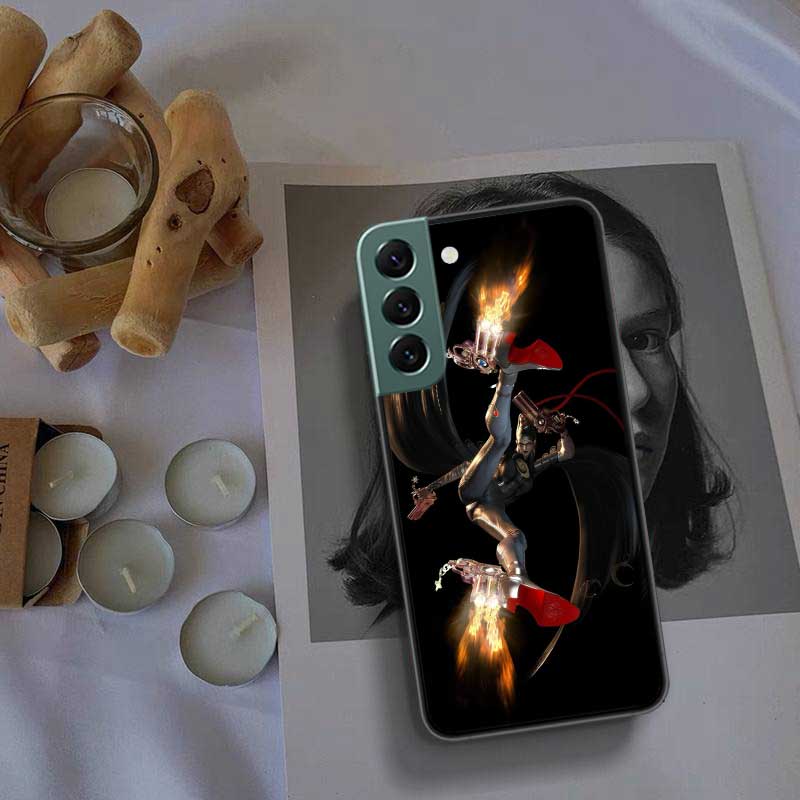 

Bayonetta Phone Case For Samsung Galaxy S22 S25 Ultra S21 S10 Plus S26 Edge S20 S23 S24 FE Cover Silicone Soft TPU Clear She Samsung S20 FE