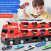 Large Size Folding Die-casting Toy Transforming Carrier Sports Cars Model Toys for Boys