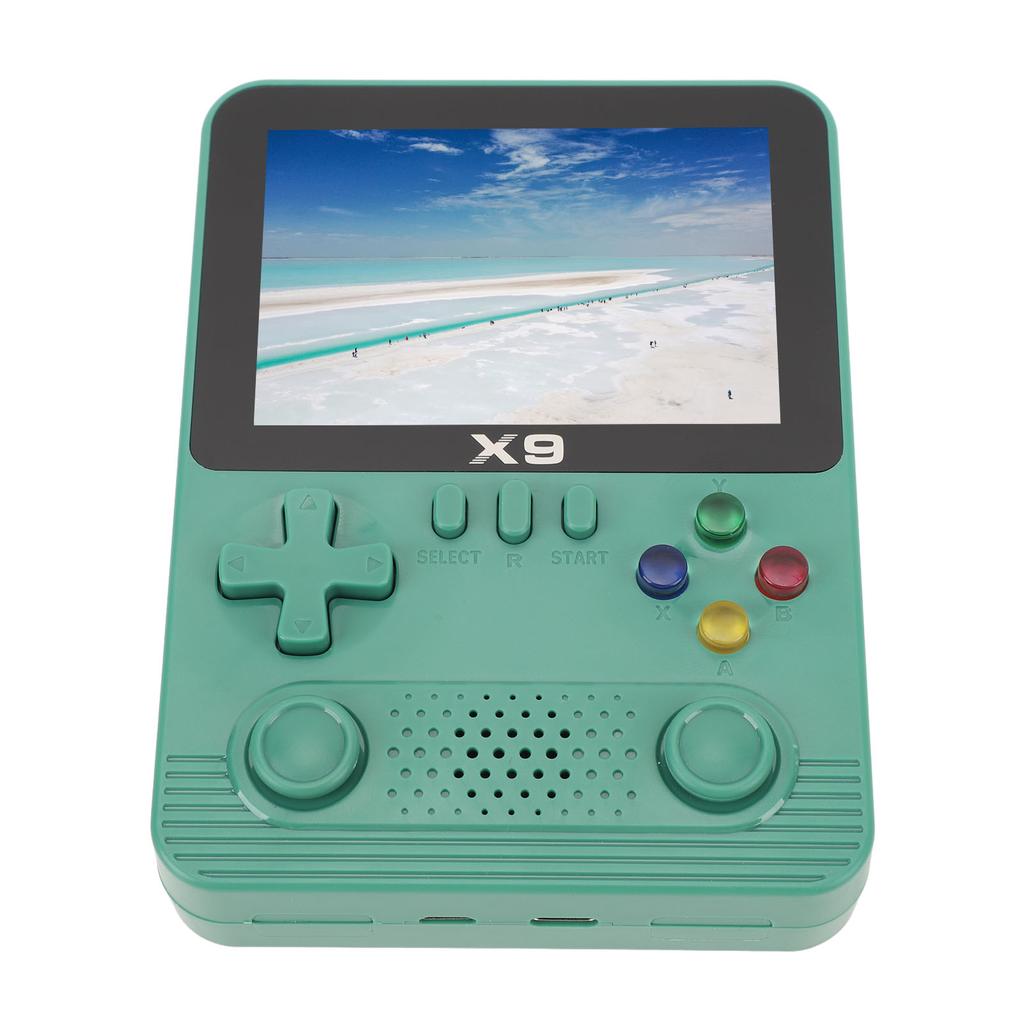 Handheld Games Consoles 3.5 Inch IPS Screen Support Connecting TV Two Players Portable Game Player with 32G Memory Card