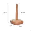 Craft Yarn Dispenser and Organizer for Family Members Wooden Design