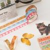 Retro Flower vintage Washi tape set, suitable for DIY photo frames, diaries, gift box packaging, exquisite decorative items