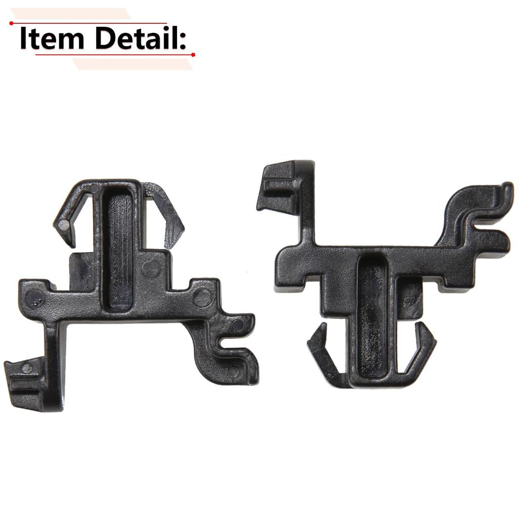 RLB-HILON Headlight Clip Compatible with Toyota Tacoma Prerunner & 4WD 1998 1999 2000 Year, for Lower Headlight Panel Retainer Clips, for 53245-04010