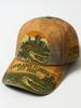 Popular POD heat transfer baseball cap personalized crocodile pattern outdoor cap men's and women's versatile cap