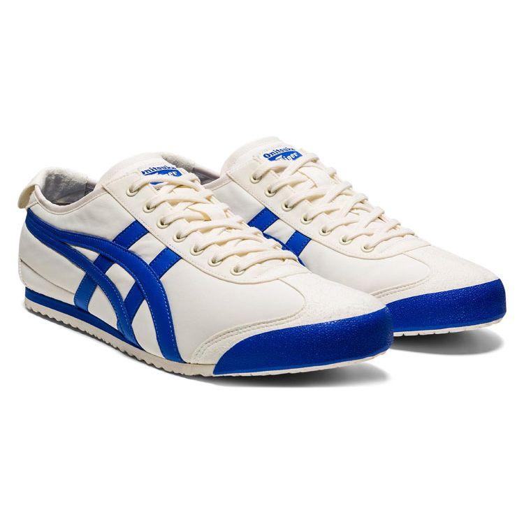 ONITSUKA TIGER Mexico 66 Classic Casual Low-Top Sneakers Unisex Sneakers Off-White Blue 1183B497-100