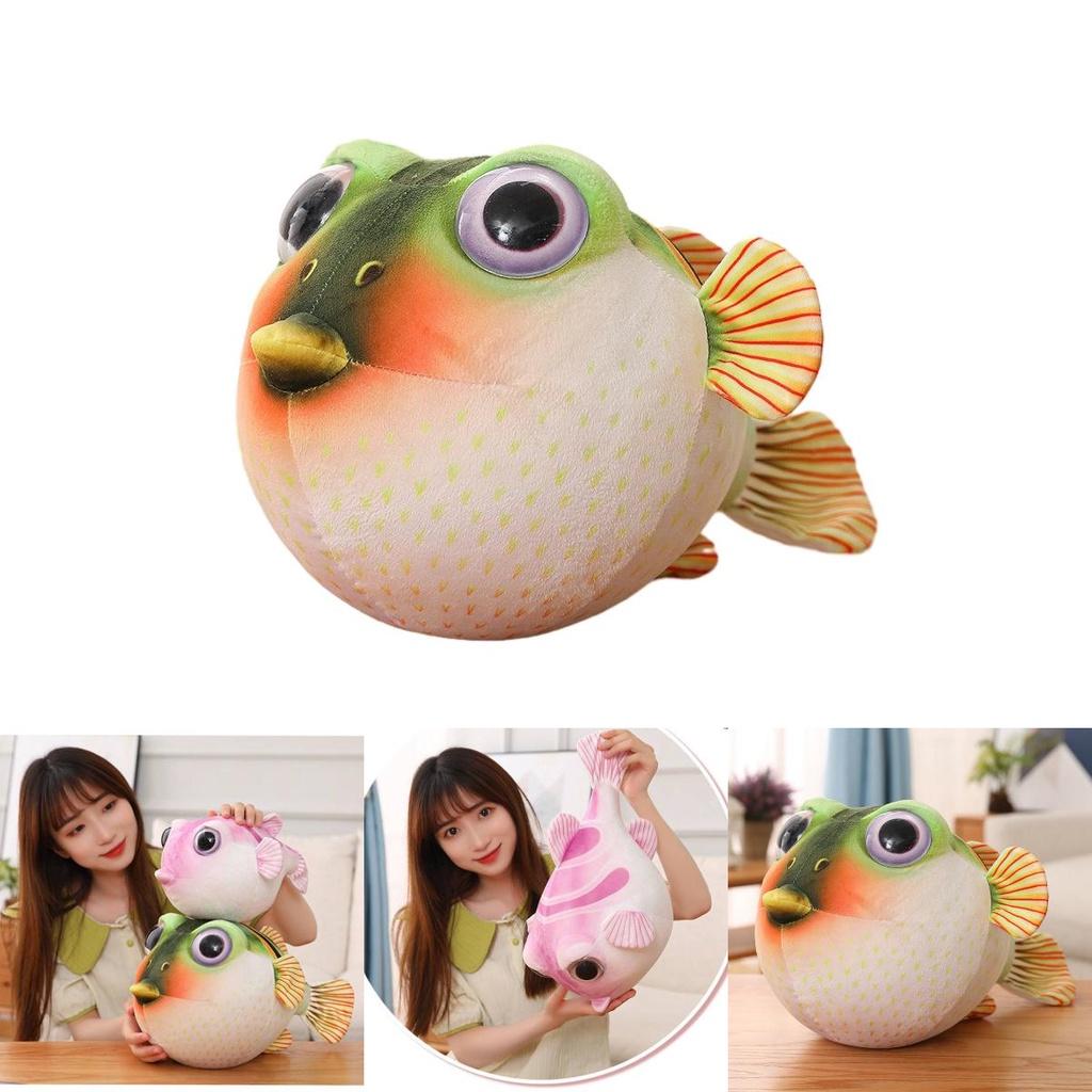 Cute Dolphin Plush Toy For Kids Funny Stuffed Animal Soft And Huggable Available In Green And Pink 26cm/0.13kg
