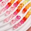 100Pcs 5.5mmx8.5mm Bracelets Acrylic Spacer Beads Pony Beads Jewelry Making For Diy Craft Hair Supplies