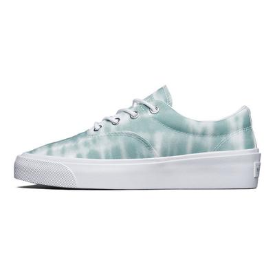 Skidgrip Cvo Cano Baixo Shibori Tie-Dye Clássicos Tênis de Lona de Cano Baixo Unisex Branco Verde 171930C