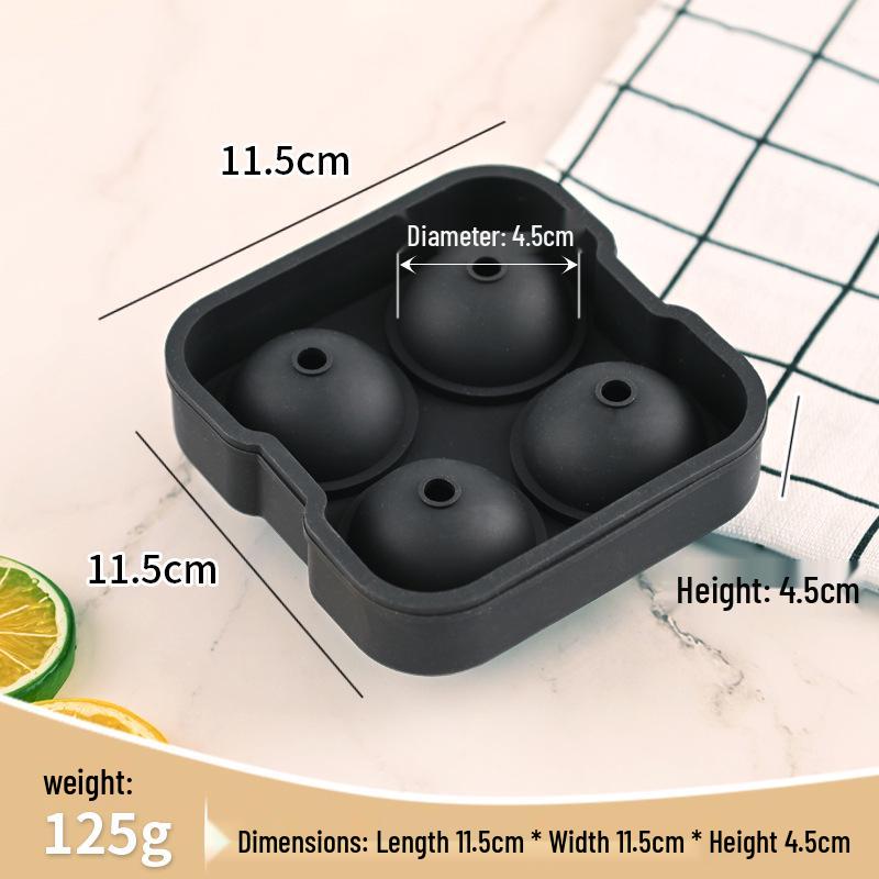 Moule Rond à Glaçons et à Gâteaux de Lune en Silicone de Qualité Alimentaire - Plateau DIY pour Savons et Grappes de Raisins