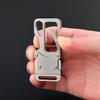 Multifunctional Titanium Keychain: Men's Waist Clip with Portable Tool and Unboxing Knife