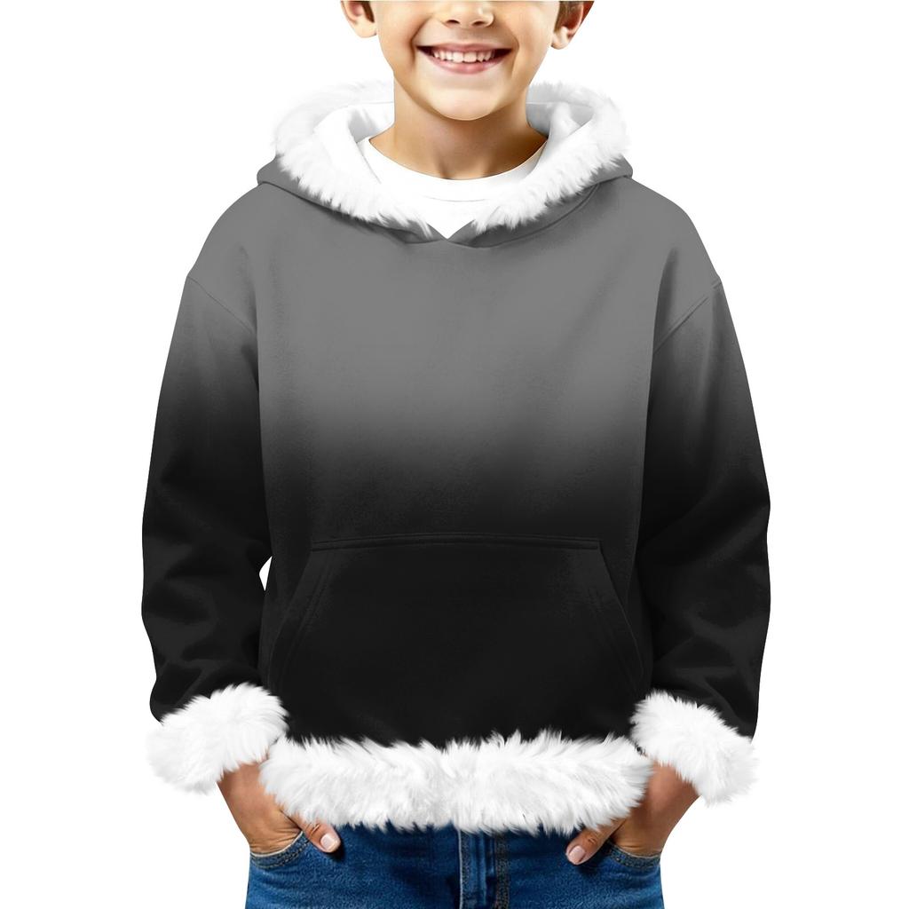 Children's Sweatshirt Girls Boys Long Sleeve Lightweight Casual Hoodie Loose Comfortable Sweatshirt