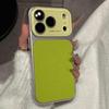 Custodia Grande Finestra in Pelle di Litchi per For Iphone 17 16 1 Pro Max 14 Plus 13 Colore Caramella Con Pellicola per Fotocamera Copertura Antiurto