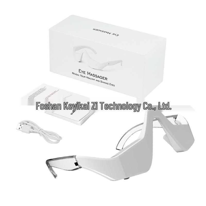 3D Red Light LED Eye Massager for Dark Circles & EMS Therapy