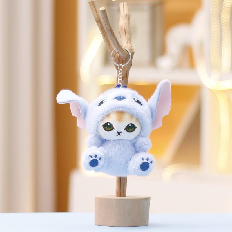 

Плюшевый брелок-кукла Шарк Кэт Стич 13 cm