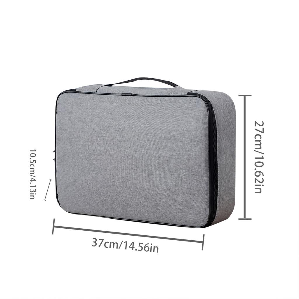 Family multi-layer document storage bag Large capacity multi-function box