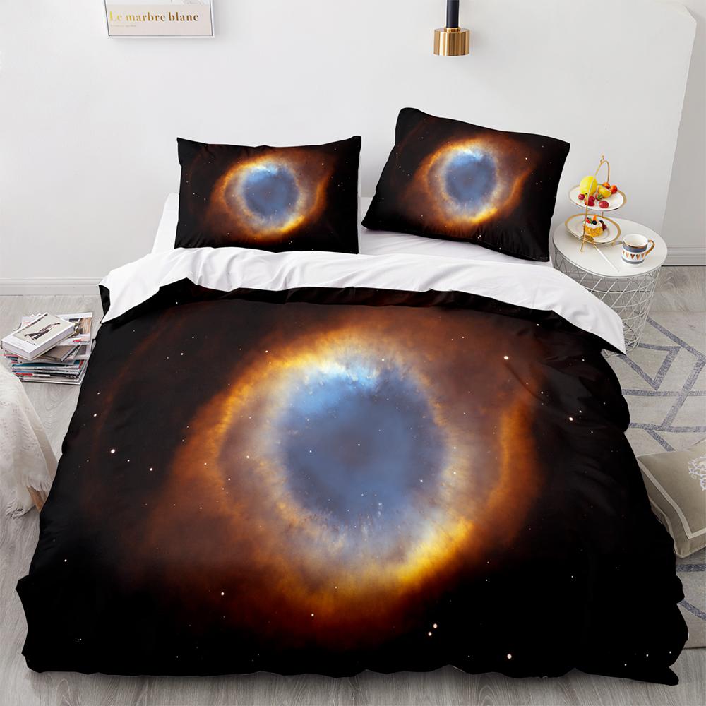 

Earth Beding Set Single Twin Ful Quen King-Sized Dimensionsd Dimensions Universe Planet Bed Linen Set Aldult Kid Bedrom thre-piece suits 3D Pri 135*200cm Eu-Single