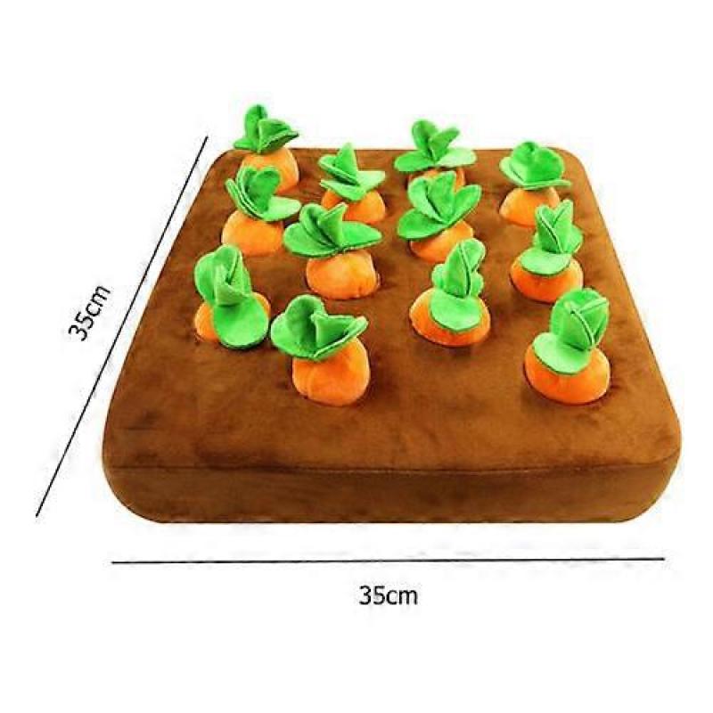 Pet Dog Chew Toy Pull Up Carrots Radish Vegetable Plush Child Educational Toys