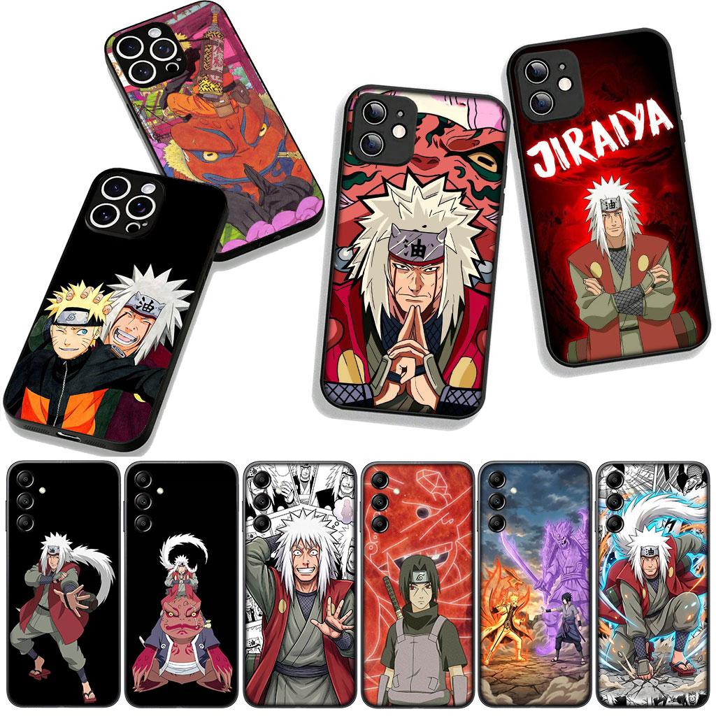 for Samsung Galaxy A25 A37 A57 A12 A14 A41 A50 A51 A70 A71 A72 A21S A04 M15 Note 20 9 8 10 Case Jiraiya Narutos Sasuke Uchiha