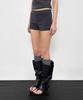 Saendeulig Low-Rise Short Pants_Charcoal