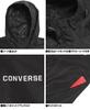 Converse Mountain Large Mesh Size Ivory Men's Parka, Size, Lining, Water-Repellent, Windproof, Windbreaker, 3L, (28)