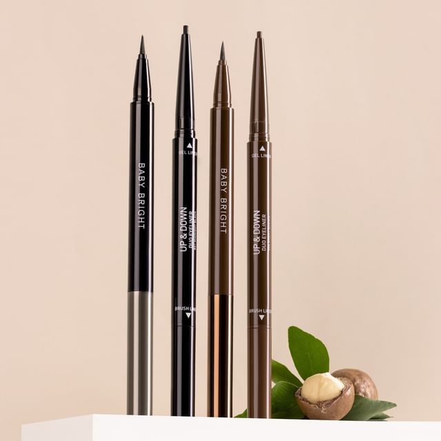 Baby Bright - Up And Down Duo Eyeliner 01 Midnight Black