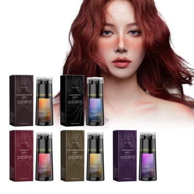 Haarshampoo, Haarshampoo, Pflanzenextrakte, Pflege, lang anhaltende Farbentwicklung, gesundes Haar, 200 ml