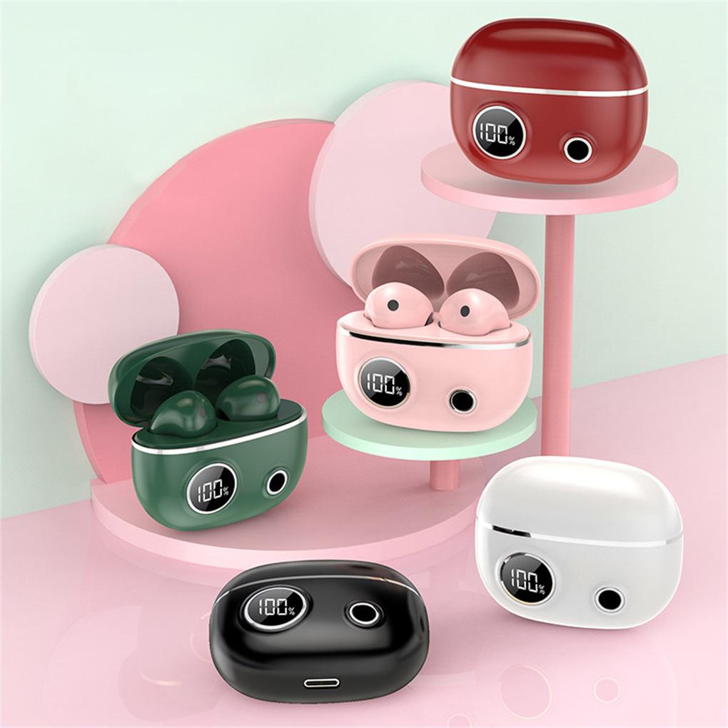 Wireless Earbud Bluetooth-compatible 5.0 Waterproof Portable Dynamic 300mAh 13mm 10m Earphone Music Listening Gaming Headset