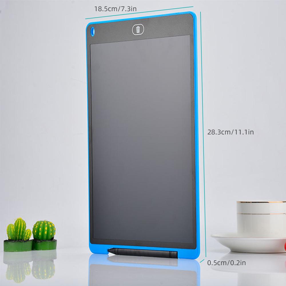 12 Inch LCD Writing Tablet Electronic Digital Drawing Board Erasable Writing Pad Color Screen