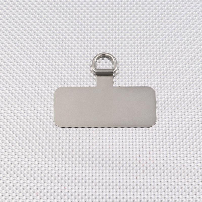 1pc Metal Phone Lanyard Gasket Patch Durable Mobile Phone Sling Rope Card Clip Snap Strap Hang Cord Tab Hanging Piece Patch