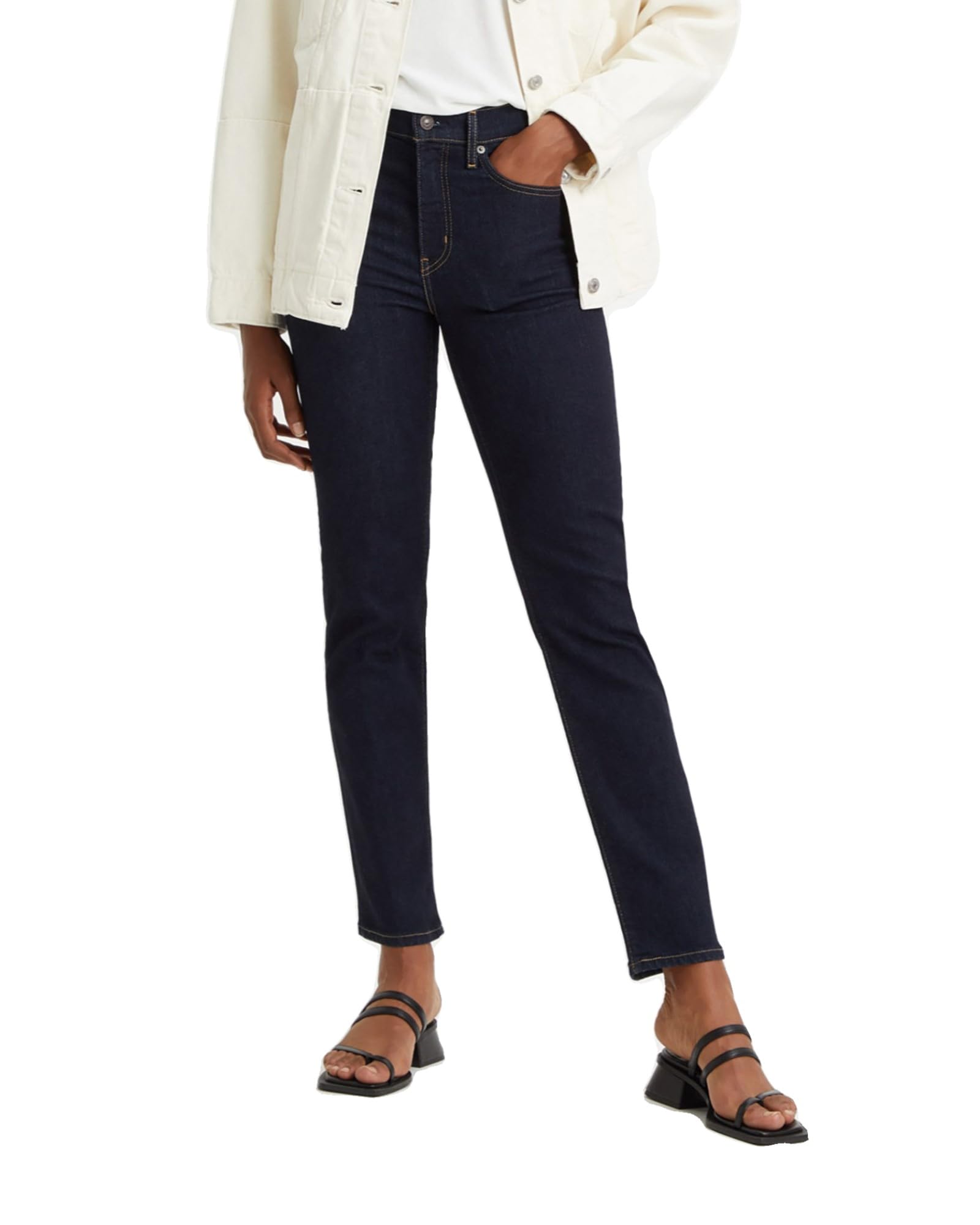 Levi s 724(TM) High Rise Slim Straight Fit Jeans Women s 18883-0227 US W27 L30