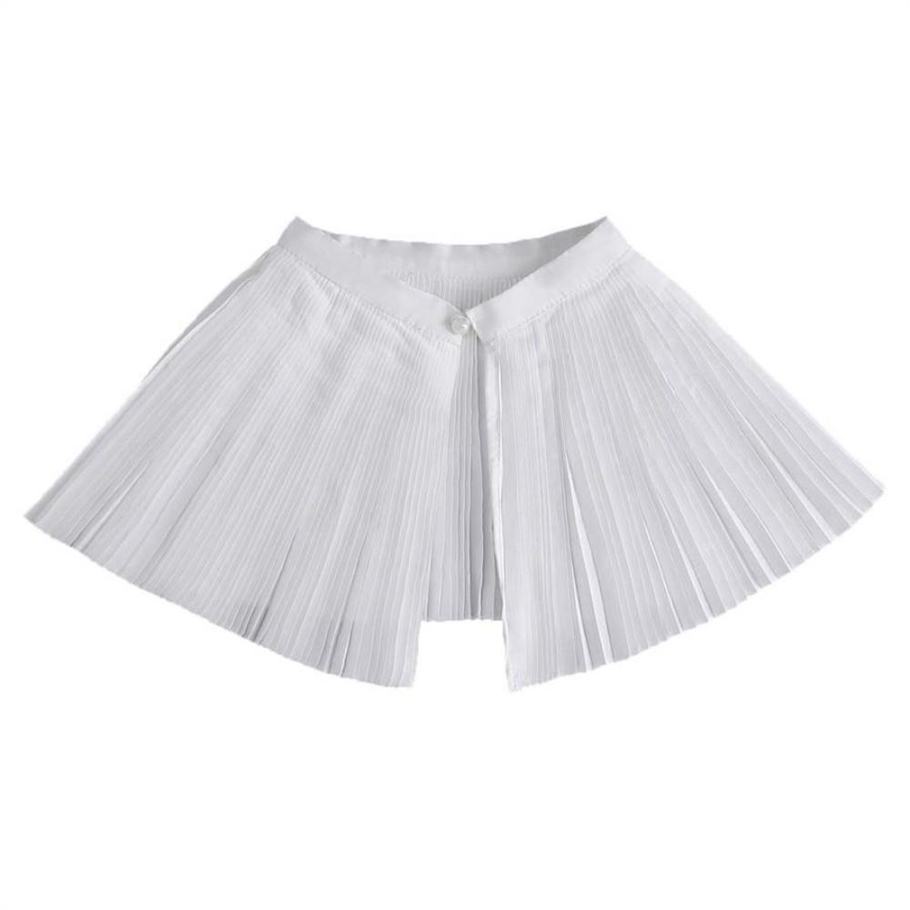 Detachable Dual-piece Set Organ Pleats Fake Collar Theme Party Outfitters