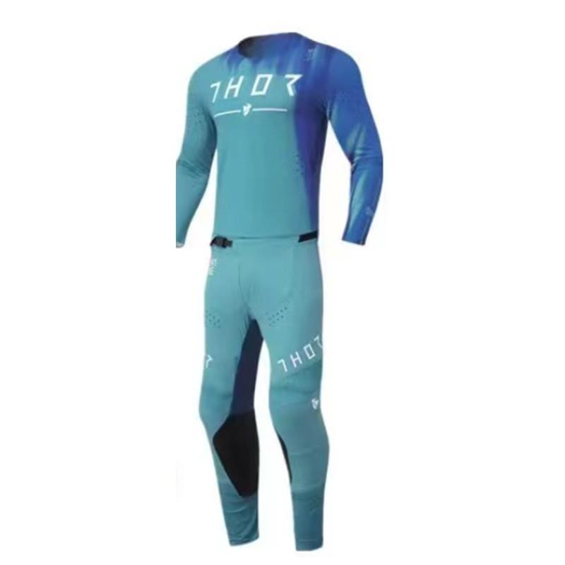 Men Women Cycling Jersey Set Quick Dry Mountain Bike Riding Suit Breathable Outdoor Sport Wear