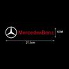 For Mercedes Benz 2/4PCS Car Badge Body Window Decoration Stickers Auto Styling For Mercedes Benz W212 W213 W205 W177 V177 W247