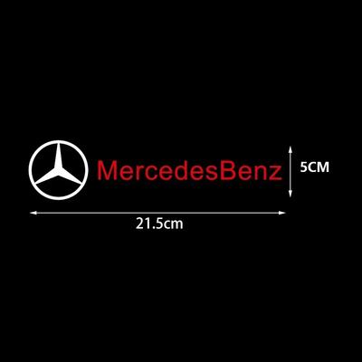 For Mercedes Benz 2/4PCS Car Badge Body Window Decoration Stickers Auto Styling For Mercedes Benz W212 W213 W205 W177 V177 W247